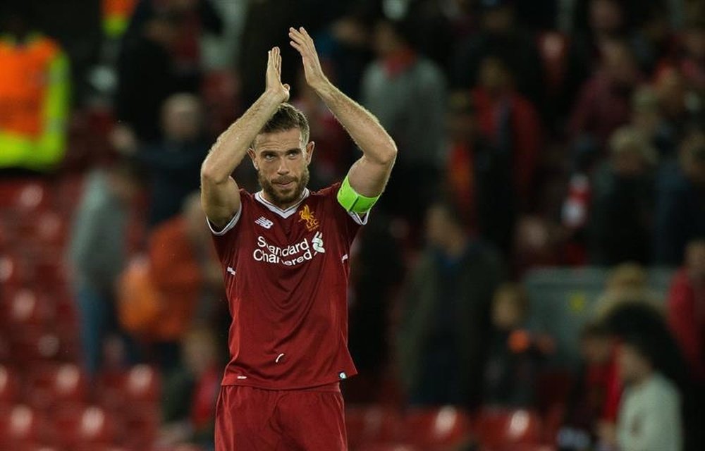 Henderson will travel to Kiev in the hope of lifting the Champions League trophy. EFE/Archive