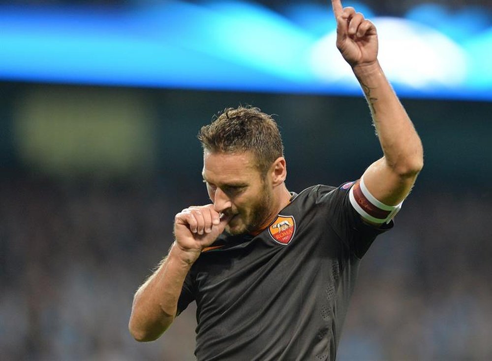 Totti jugará un partido benéfico. EFE/Archivo