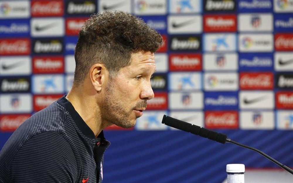 Atletico benefiting from competition of fringe players, says Simeone. EFE