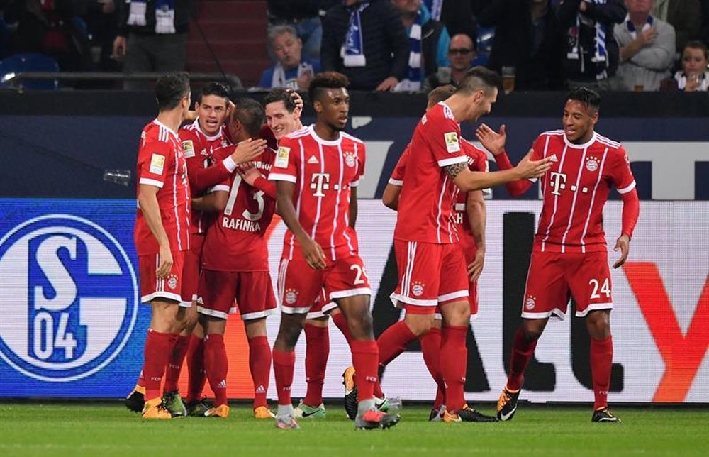 O Bayern Munique bateu o RB Leipzig por 2-0. EFE