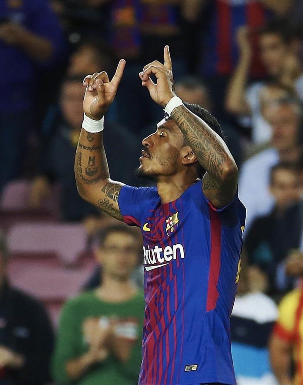 Paulinho évolue grâce à la façon de jouer du Barça. EFE