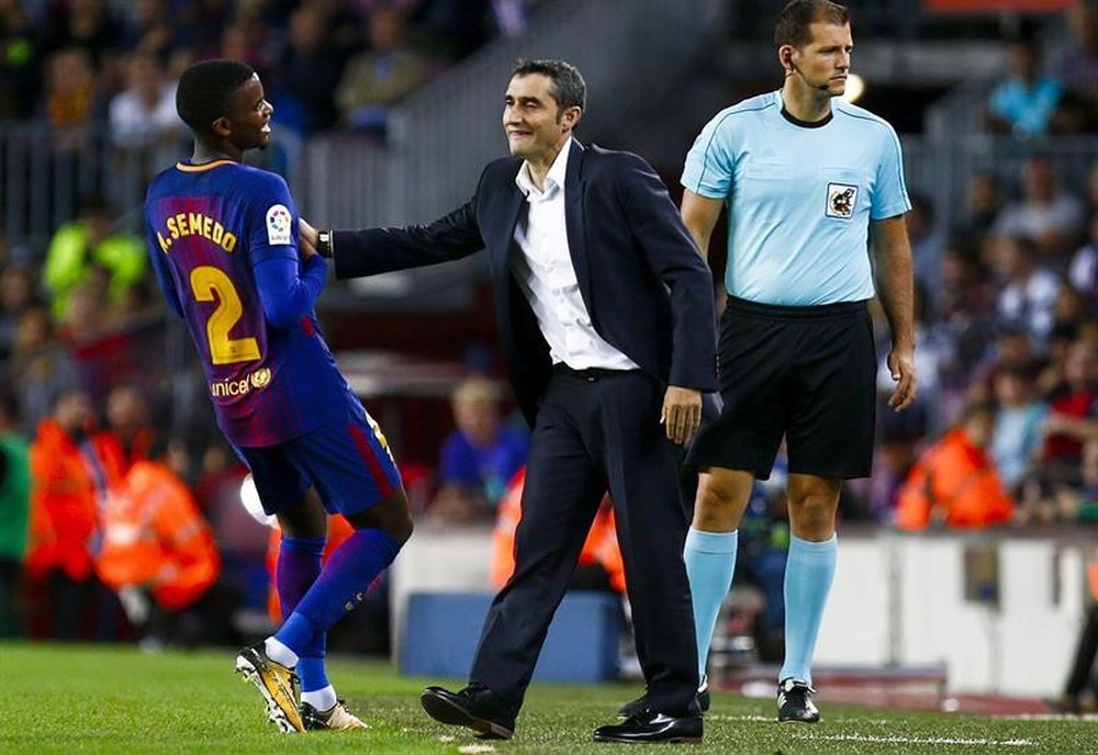 El Barça de Valverde vive un sensacional momento. EFE
