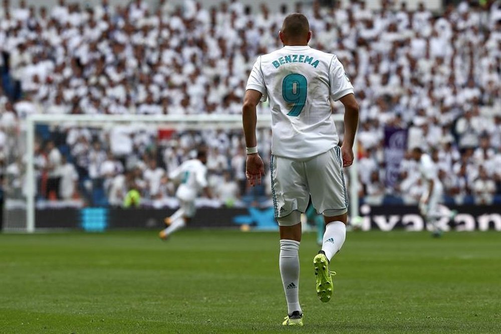 Benzema ha mandado un 'recado' a la afición 'merengue'. EFE/Archivo