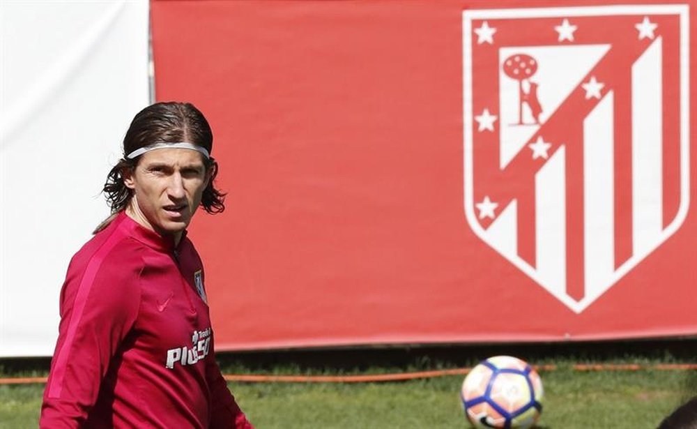 Filipe aplaudió el nuevo fichaje del Atlético. EFE