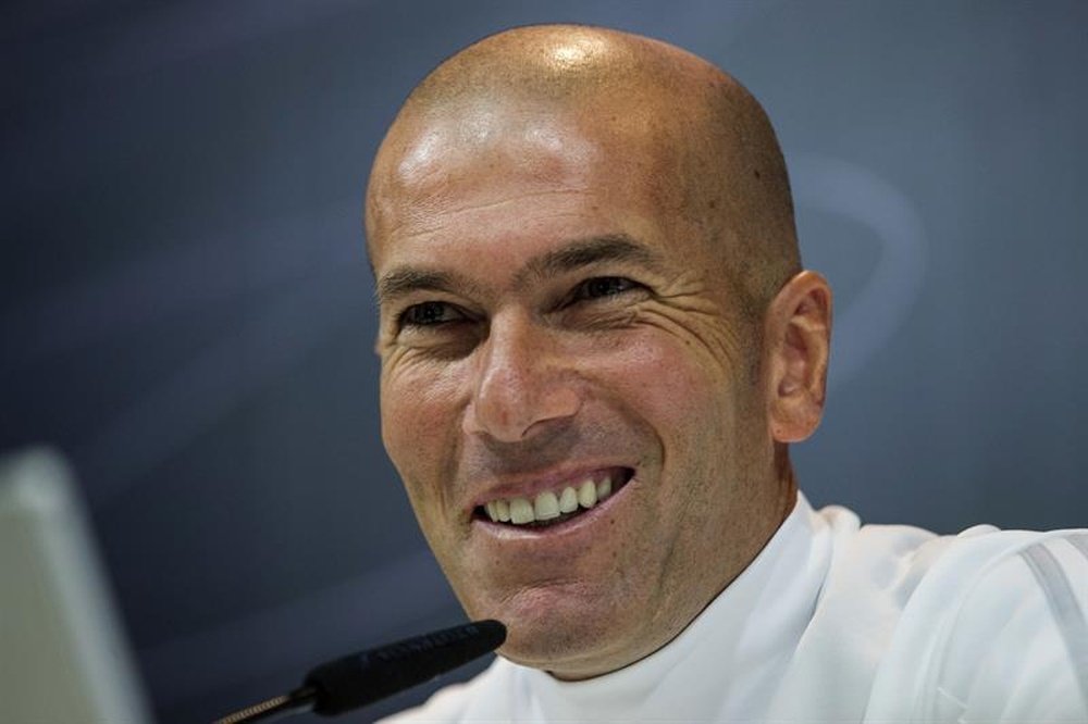 Zidane no quiso referirse a los árbitros. EFE