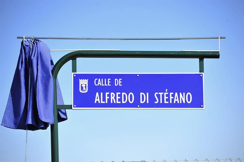 Di Stefano ya tiene su calle. EFE
