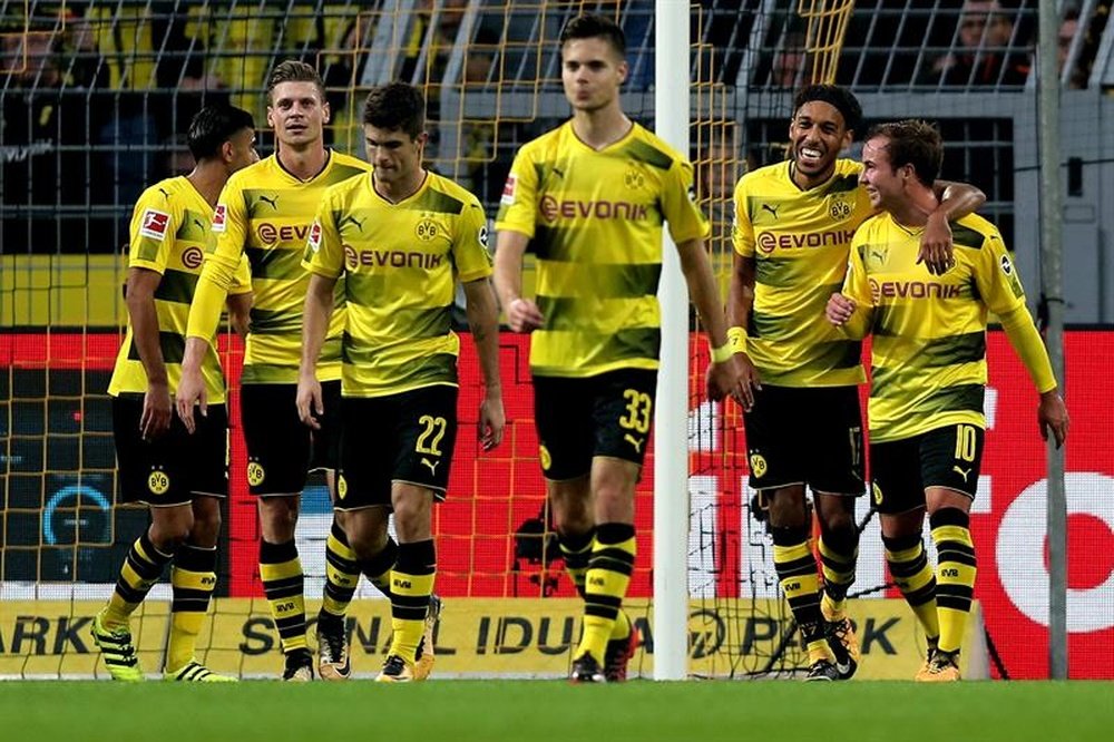 Triunfo sem contestação do Borussia Dortmund. EFE/EPA