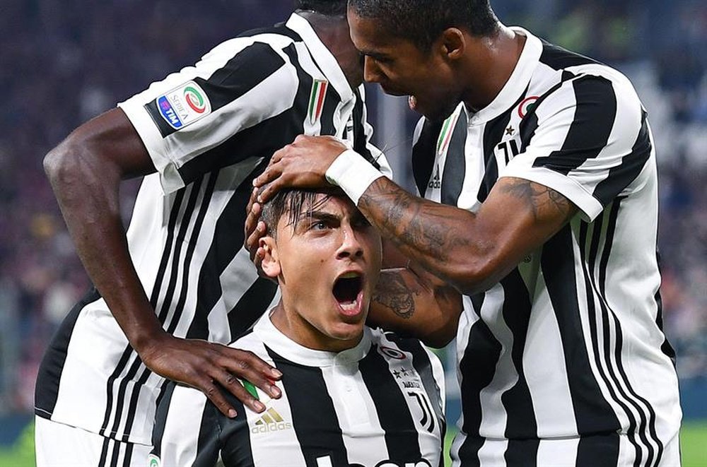 Dybala is being linked with a move away from Italy once again. EFE/EPA