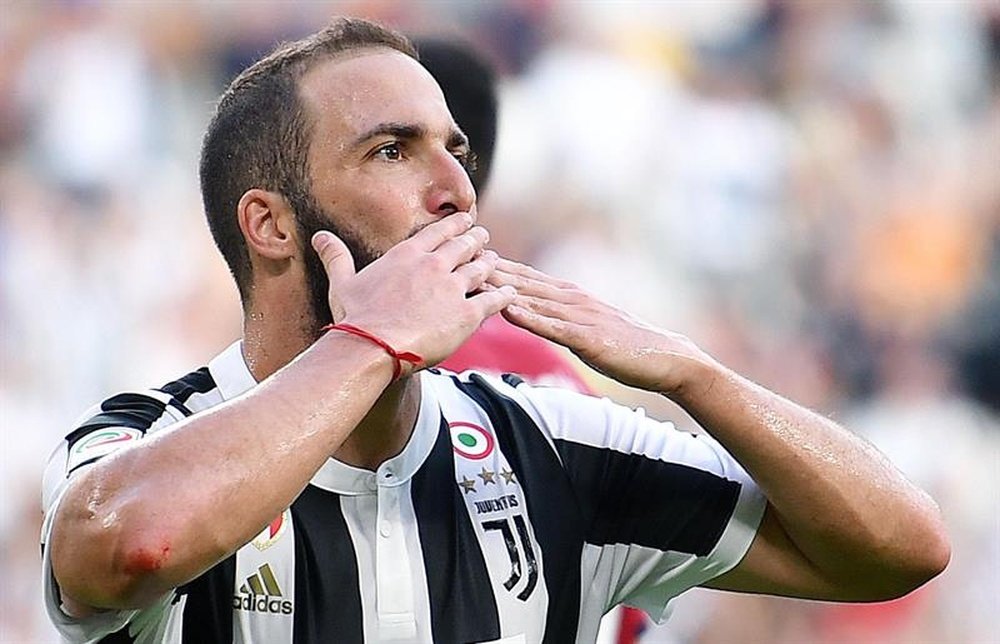Massimiliano Allegri insists Gonzalo Higuain remains an important player at Juventus. AFP