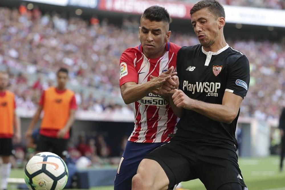 El Sevilla afronta una semana diferente tras su primera derrota. EFE