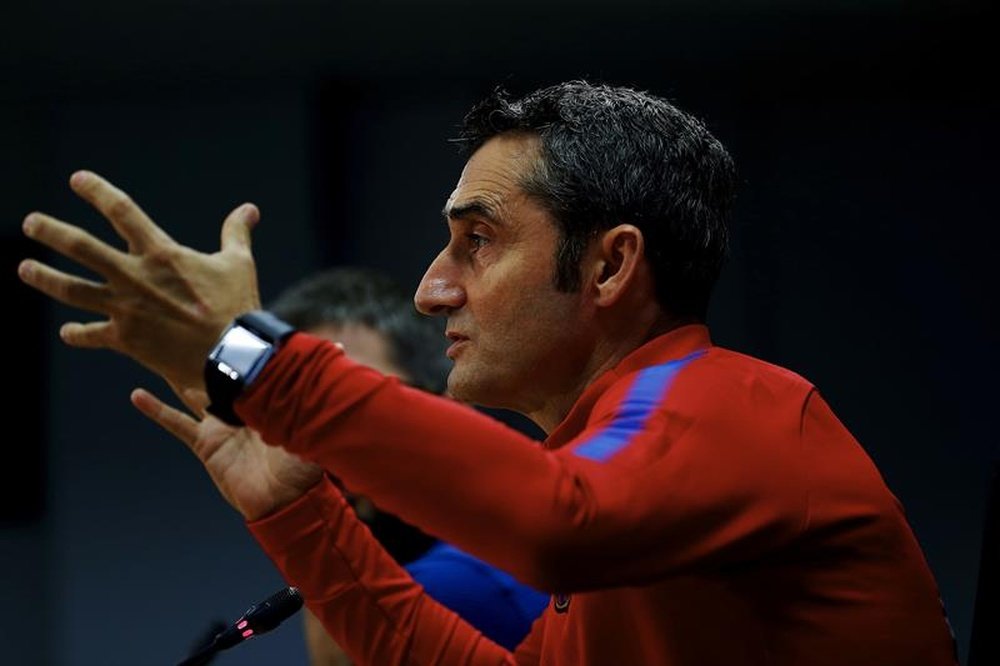 Valverde foi decisivo com as substituições no empate frente ao 'Atleti'. EFE