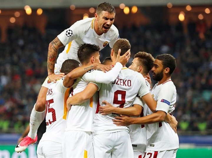 Roma foi ao Azerbaijão somar a primeira vitória na Champions