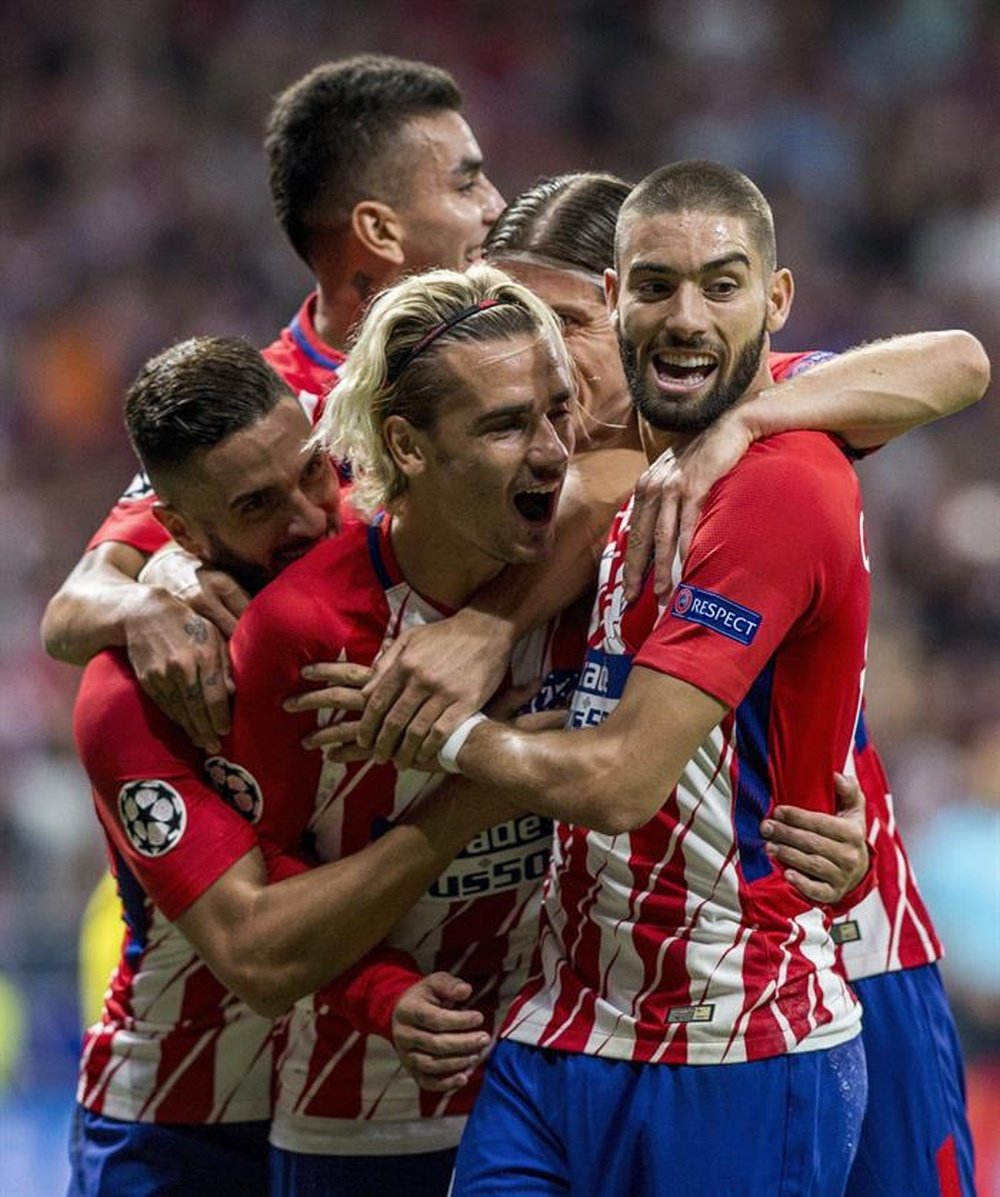 L'Atlético Madrid veut blinder son effectif avant 2018. EFE