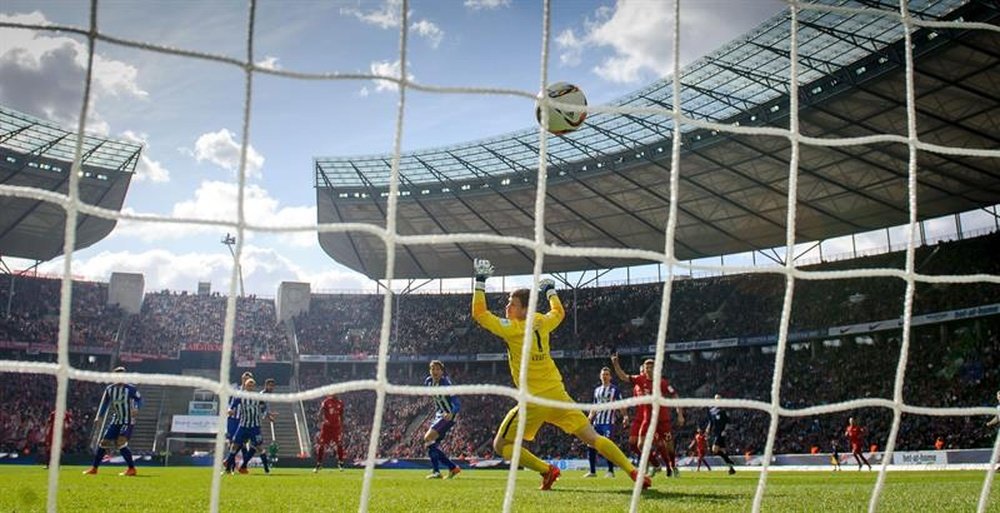 El Hertha mide a un Bayern en crisis. EFE/Archivo