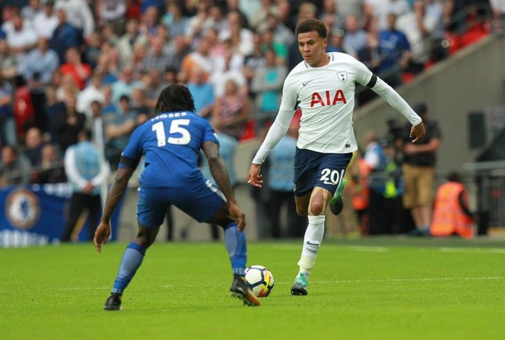 Dele Alli is a target for Barcelona and Real Madrid. EFE/Archivo