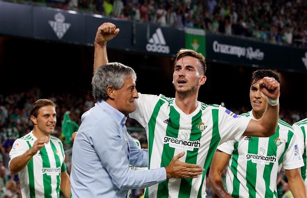 Fabián quiere seguir en el Betis. EFE