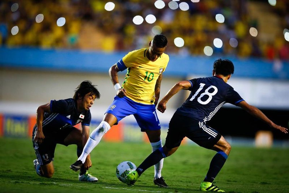 Brasil se medirá a Japón antes del Mundial. EFE/Archivo
