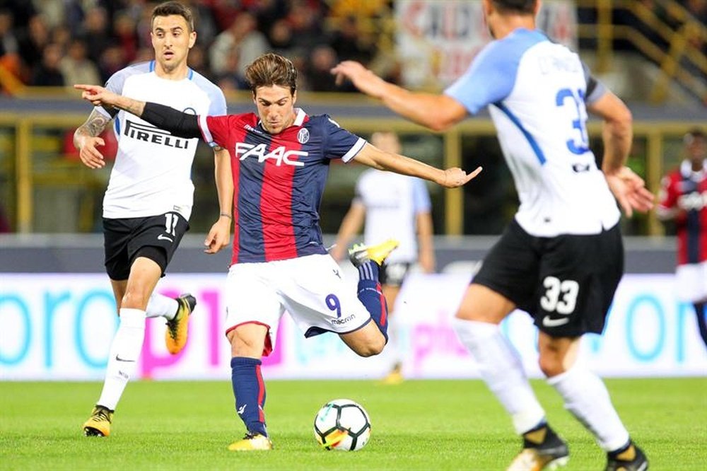 Simone Verdi está viviendo un momento dulce en el Bologna. EFE/Archivo