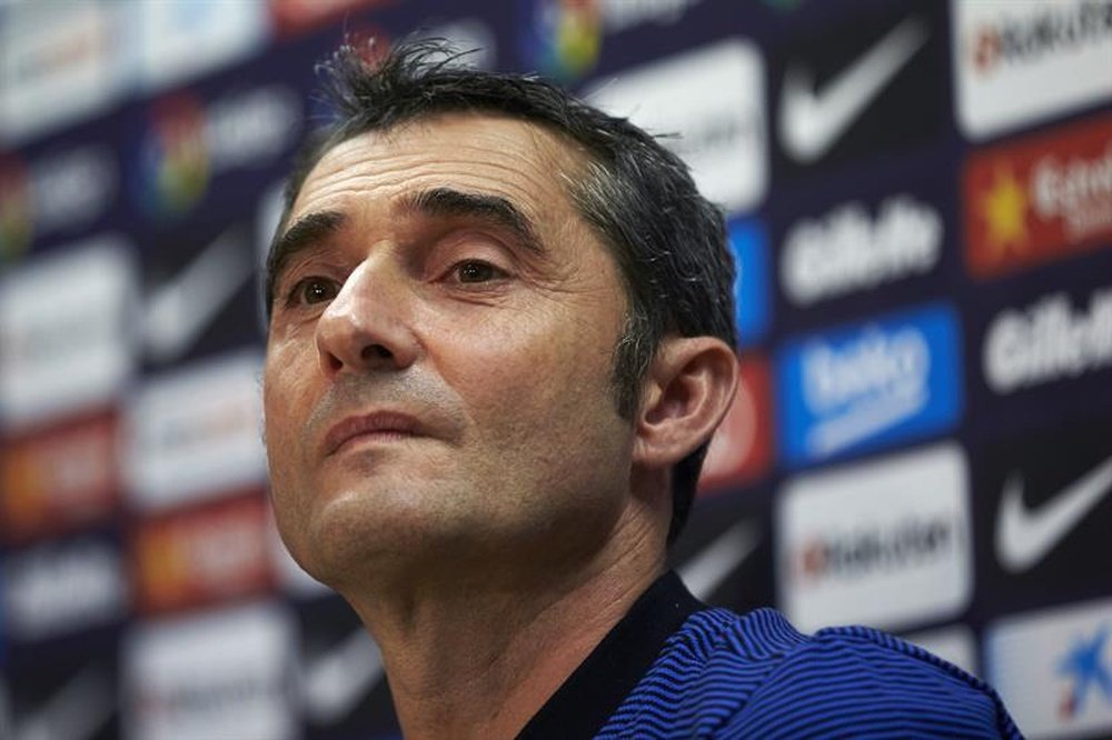 Valverde analizó el duelo copero ante el Murcia. EFE
