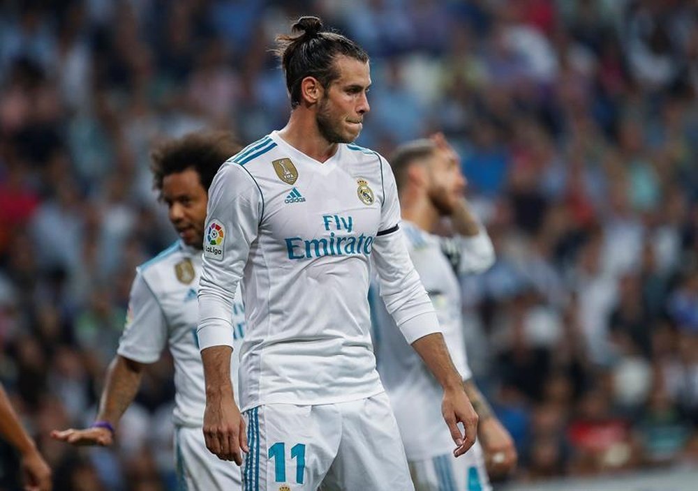 Bale is back in training at Real Madrid. EFE/Archivo