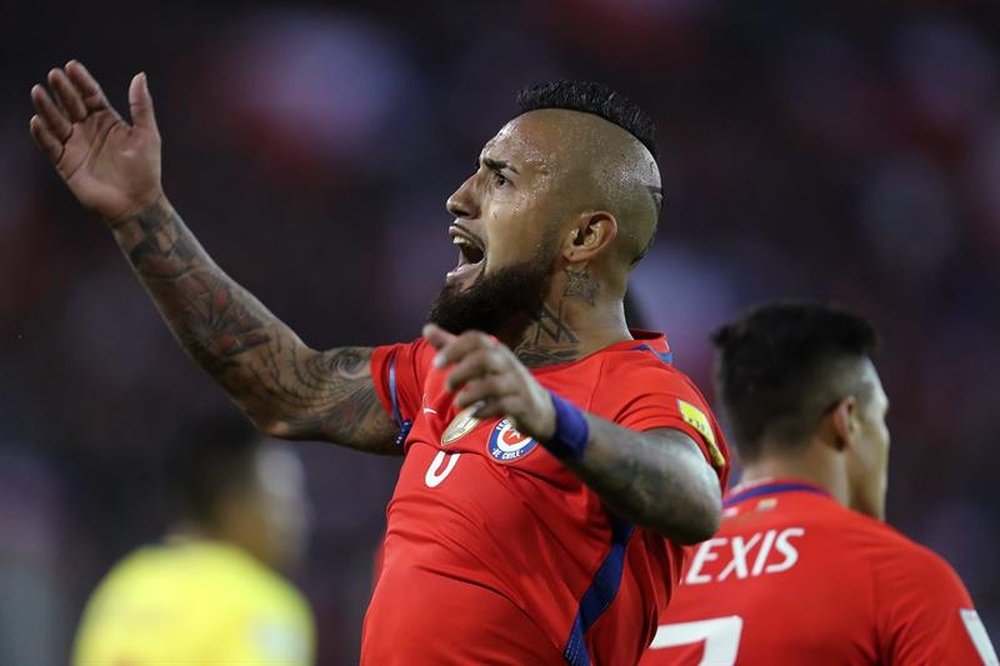 Vidal pensó en dejar la Selección Chilena. EFE
