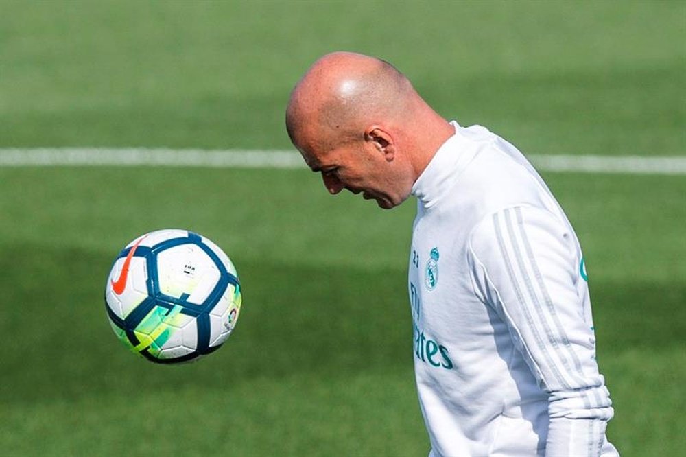 Zidane does not consider himself football's best coach. AFP