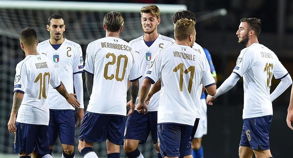 Italy drew 1-1 with Macedonia on Friday. AFP