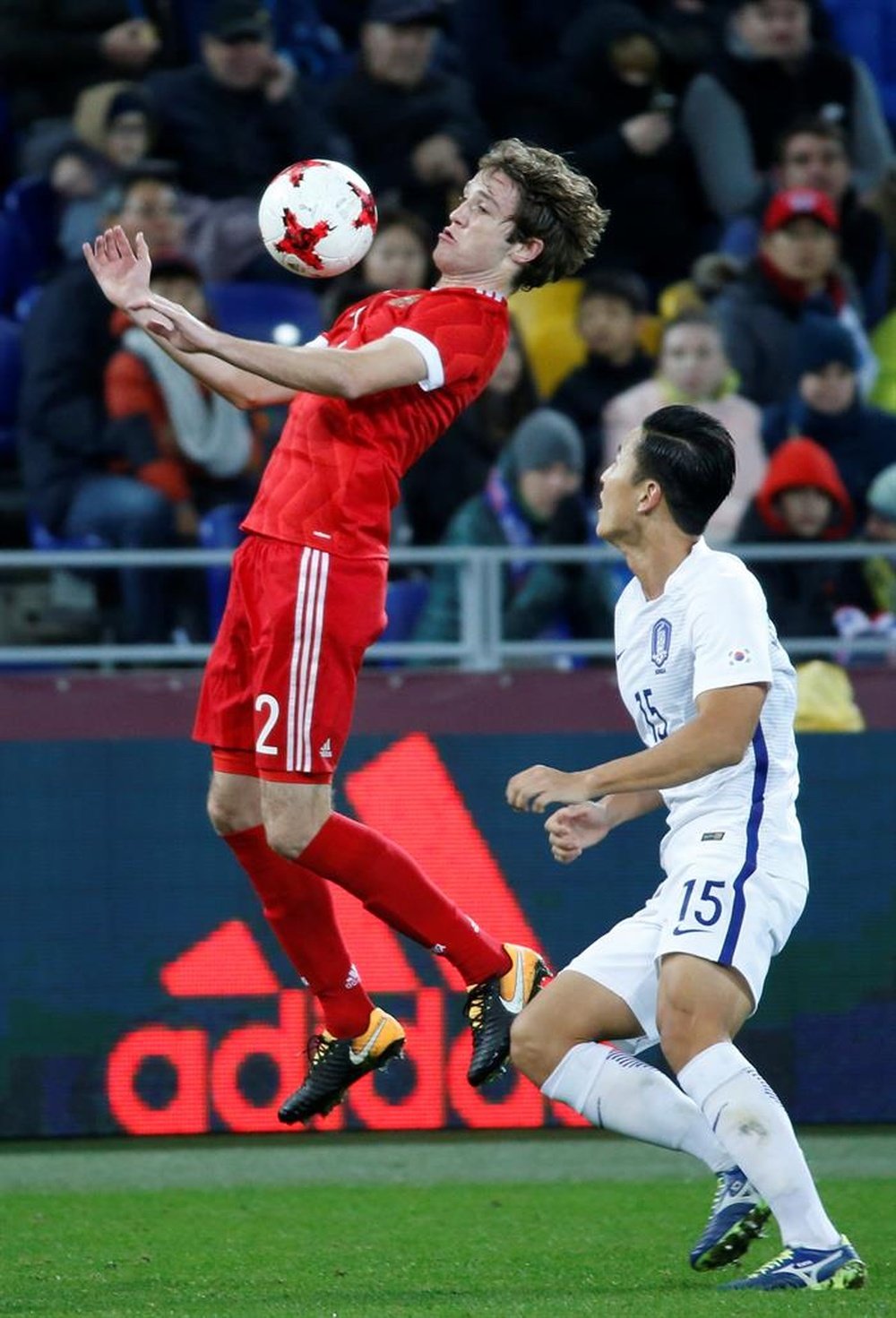 Russia beat South Korea 4-2 in a friendly match on Saturday. EFE