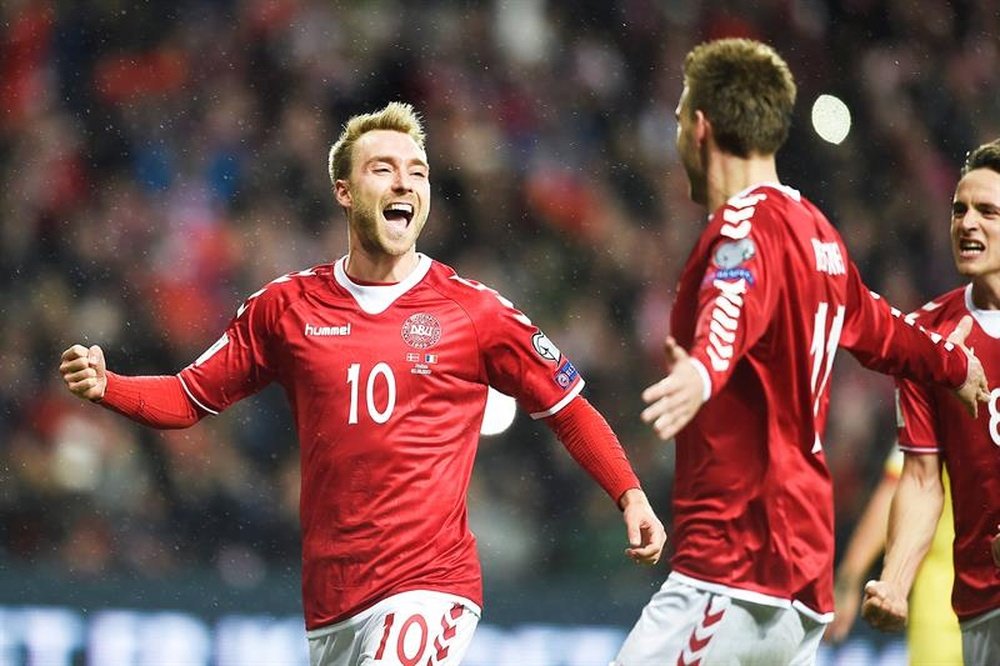 Eriksen expects Denmark to dominate possession against the Republic of Ireland. EFE