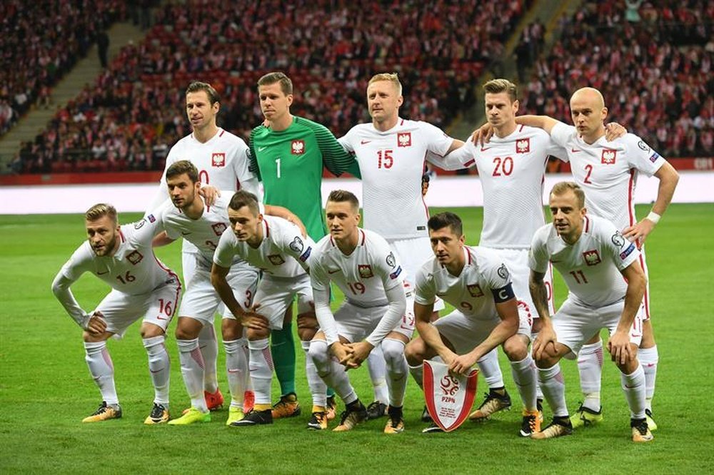 Polonia aseguró su presencia en el próximo Mundial de Rusia. EFE