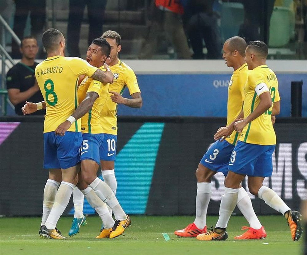 Brasil ha dejado sin Mundial a Chile. EFE