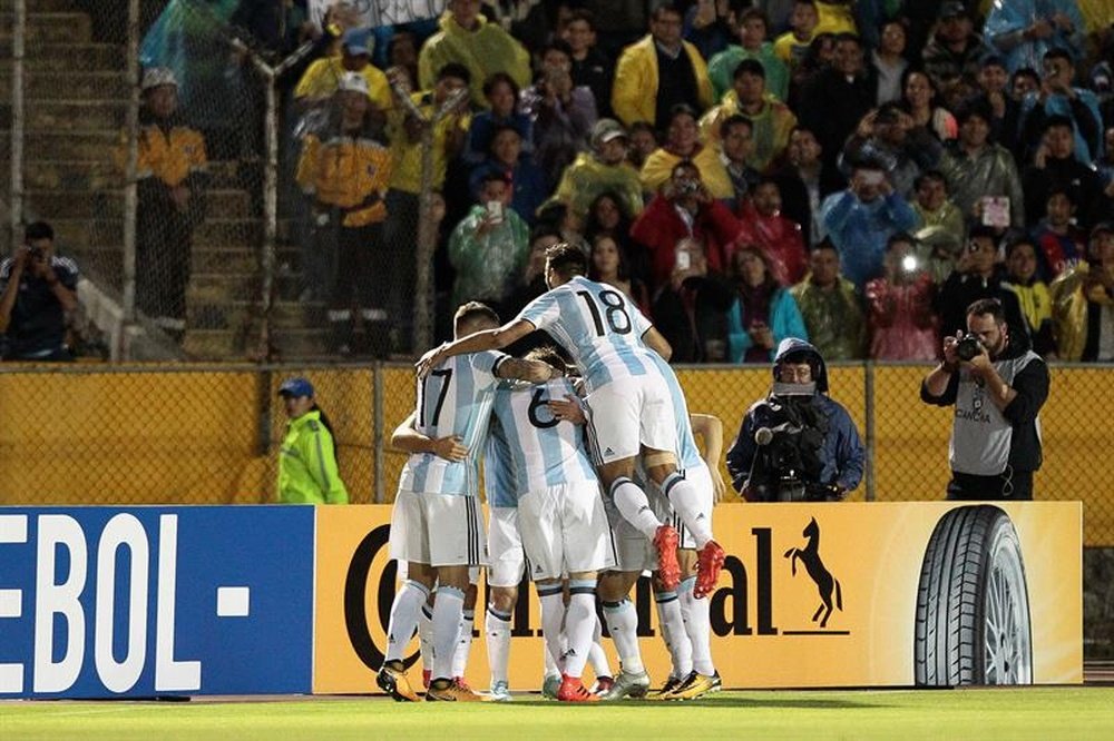 Argentina jugará un amistoso contra Rusia el 11 de noviembre. EFE/Archivo