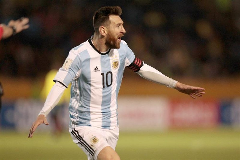 Mercado, satisfecho por el pase de Argentina al Mundial. EFE