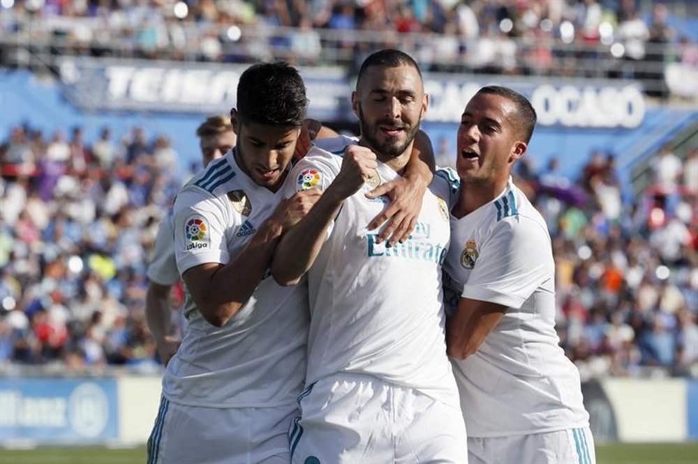 Asensio y Lucas Vázquez hicieron un partidazo. EFE/Archivo