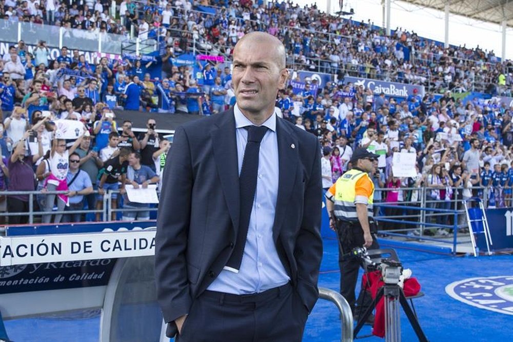 Zidane a encensé Isco. EFE