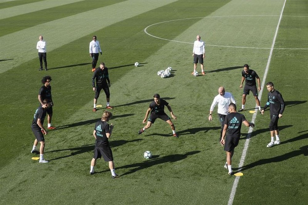 Zidane's rotation system. EFE