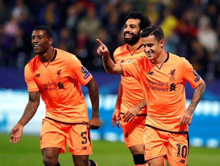 Seventh heaven for Liverpool as they brush aside Maribor