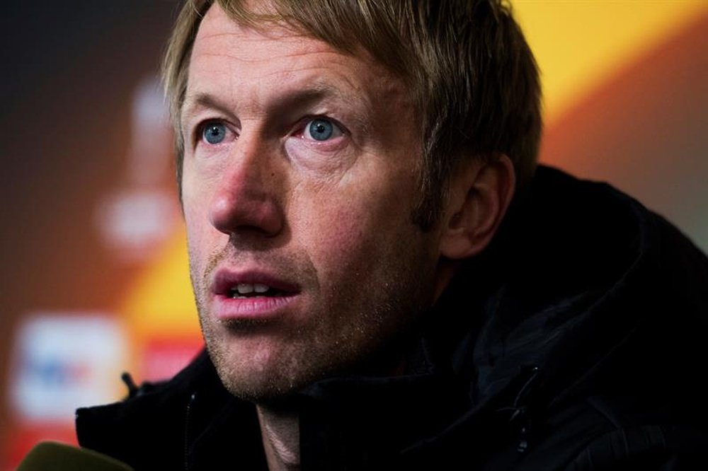 Graham Potter is heavily linked with the job at the 'Swans'. EFE/Archive