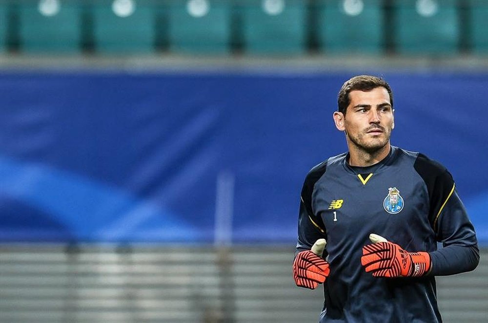 Casillas could be set for a move to England. EFE/Archivo