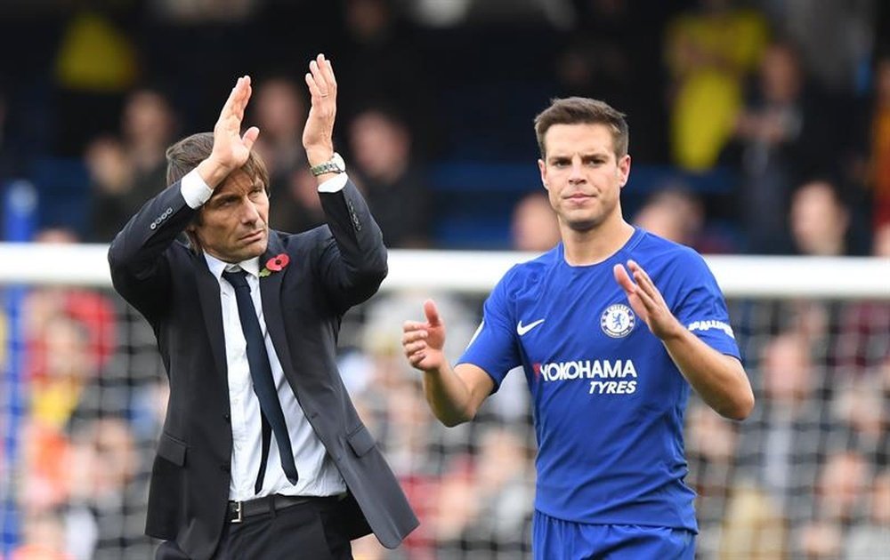 Azpilicueta wants Chelsea to show their fight on Tuesday evening. EFE/EPA