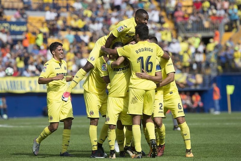 O Villarreal venceu na receção ao Las Palmas. EFE