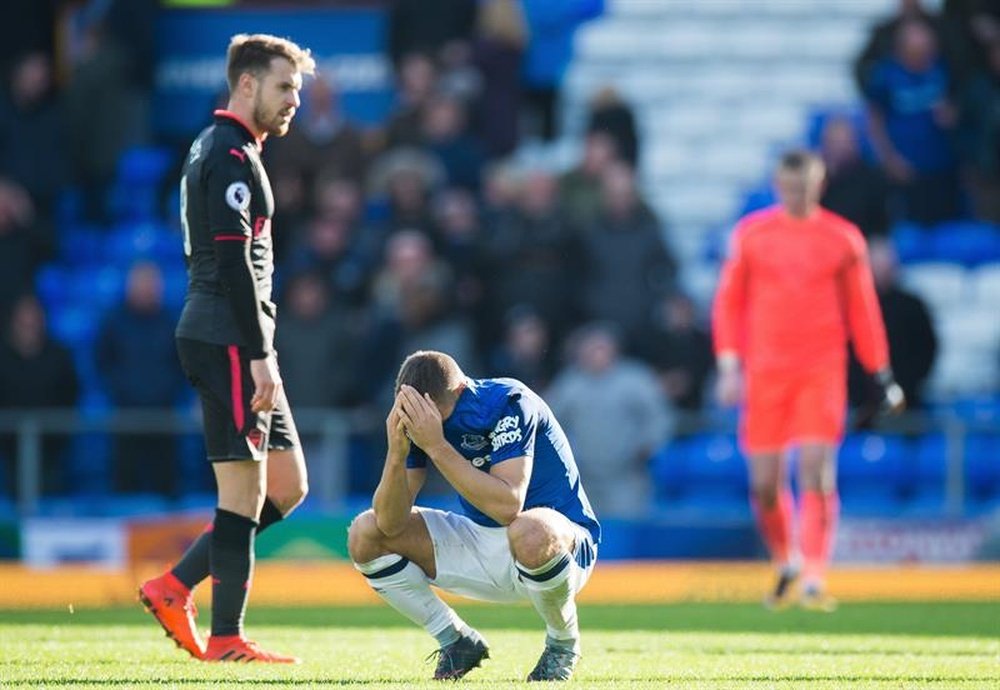 Arsenal meant business at Goodison. EFE