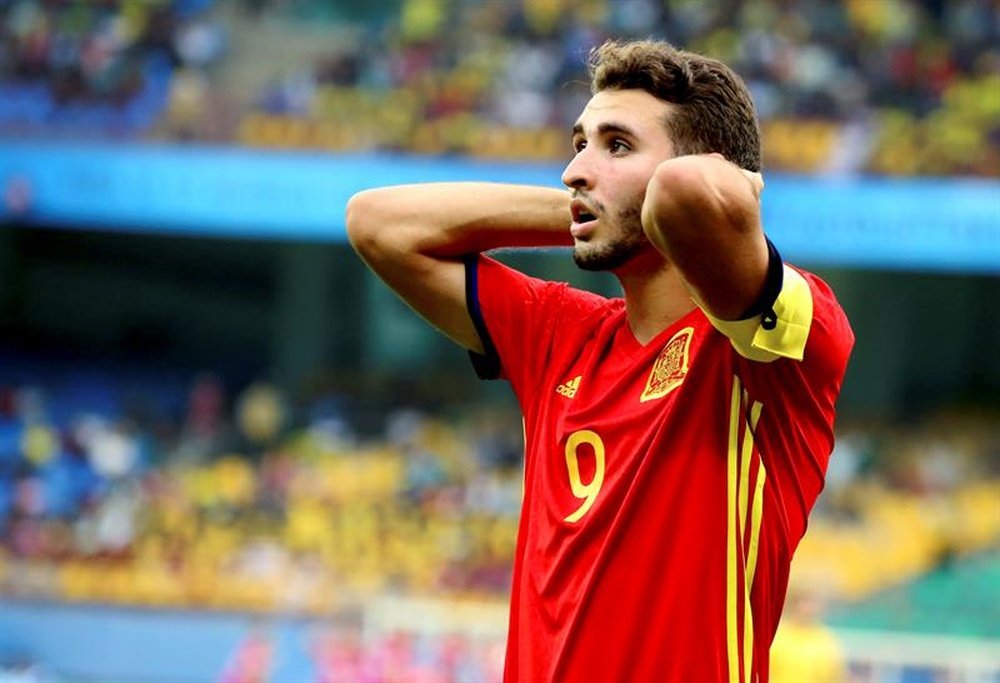 Abel Ruiz has stood out at the U17 World Cup. EFE/Archivo