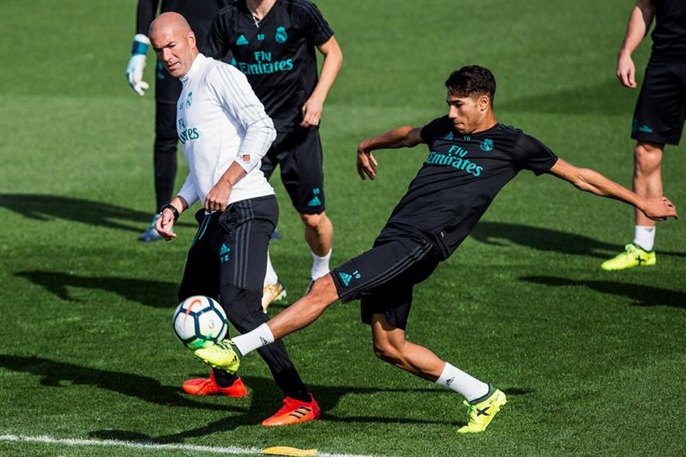 Madrid have announced their squad of 16 for the Copa Del Rey clash. EFE/Archivo