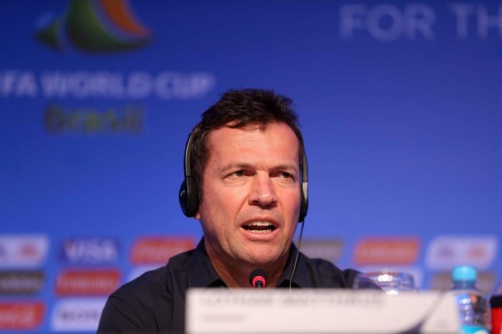 Lothar Matthhaus is not completely convinced by Les Bleus. EFE