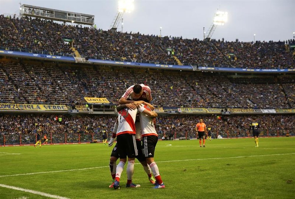 Enzo Díaz se coló en los planes de River Plate. EFE/Archivo