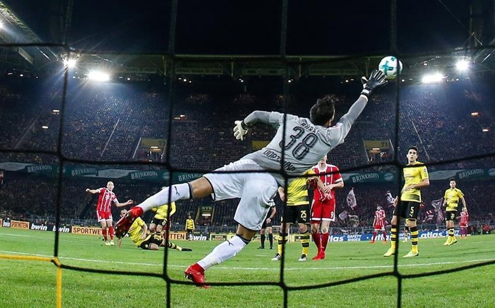 El Bayern goleó al Borussia. AFP