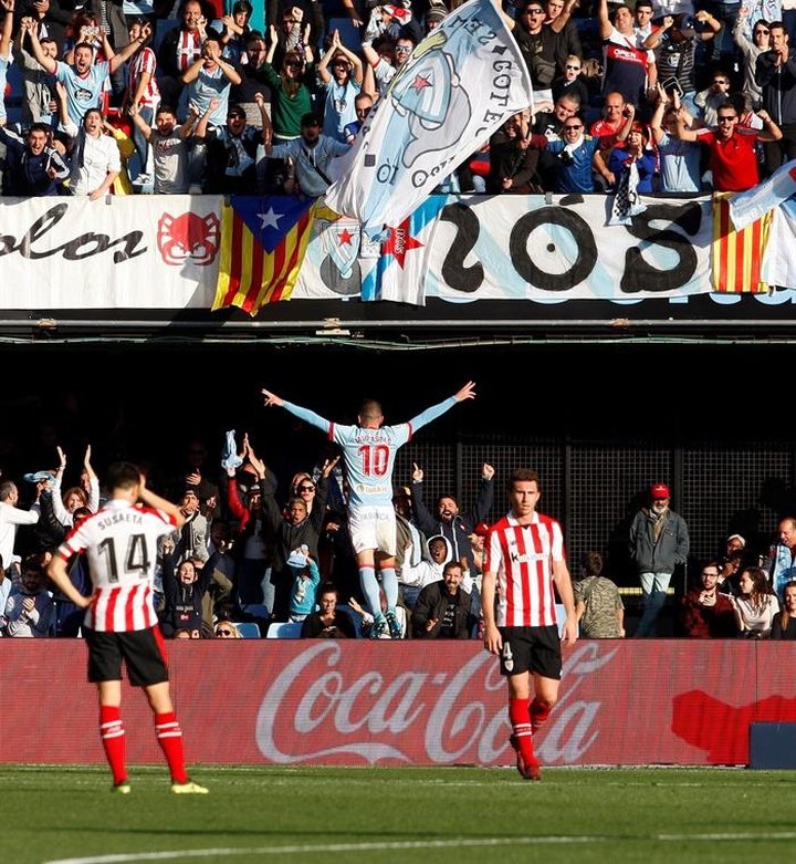 Celta de Vigo 'despacha' Athletic de Bilbao em 10 minutos e regressa às vitórias