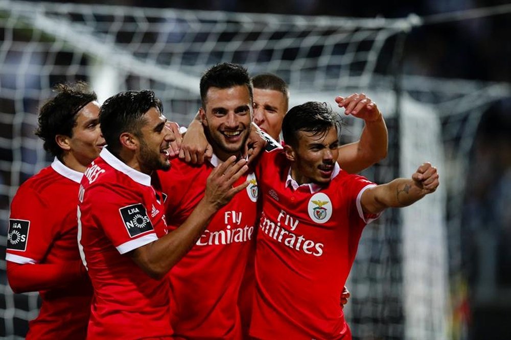 El Benfica parece que poco a poco alcanza su mejor nivel en Portugal. EFE