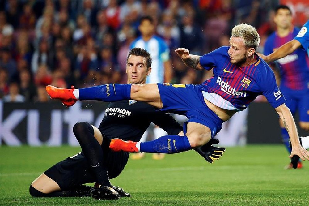 La Juve no se olvida de Rakitic. EFE/Archivo